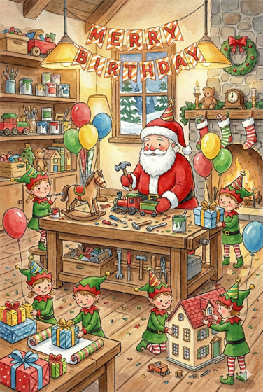 Sleighing Into Another Birthday